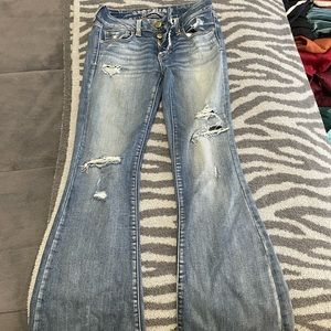 American eagle flare jeans